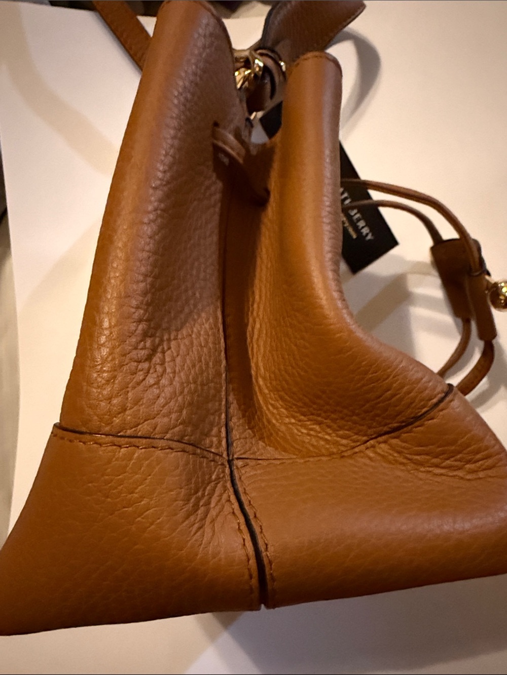 Strathberry Lana Osette Tan Leather Crossbody NWT - Picture 4 of 16